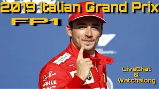 2019 Italian  Grand Prix: FP1