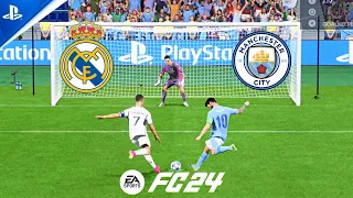 FC 24  REAL MADRID VS MAN CITY  RONALDO VS MESSI  UCL FINAL  PENALTY SHOOTOUT