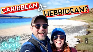 Did We Move To The Caribbean?! Coral Beach - Isle of Skye, Highlands, Scotland - Ep14