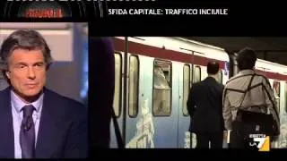 Piazzapulita - ROMA, TRAFFICO INCIVILE