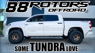 6-PACK OF TOYOTA TUNDRA LIFTS, WHEELS, BMC'S, & 35" TIRES