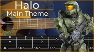 Halo - Main Theme (Simple Guitar Tab)