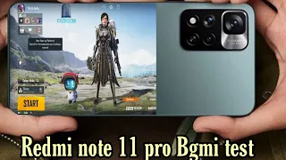 Redmi note 11 pro Bgmi, pubg test | 5G phone , Mediatek dimensity 920