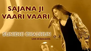 Sajanaji Vari Vari || Full HD Song || Sunidhi Chauhun || LIVE Concert Kolkata || Creative Video