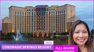 DISNEY WORLD CORONADO SPRINGS RESORT FULL TOUR AND REVIEW | 2021 | TOP 4 PROS AND CONS