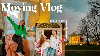 moving into my sorority house at UVA 🏠💌 | my first days home from abroad