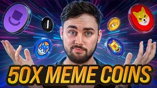 TOP 5 Meme Coins to 50X in 2024! (MUST BUY)