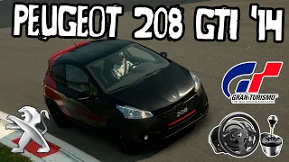 Gran Turismo 7 - Peugeot 208 GTi '14 Stock | Tokyo Expressway | Thrustmaster T300 RS | TH8A