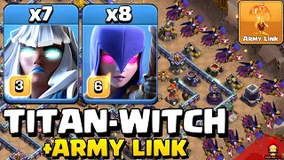 TITAN-WITCH COMBO TH15 ATTACK STRATEGY WITH LINK | TH15 LEGEND LEAGUE ATTACK STRATEGY