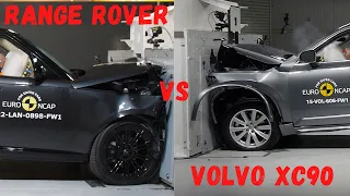 2023 Range Rover vs 2023 Volvo XC90 - Crash Test!!!