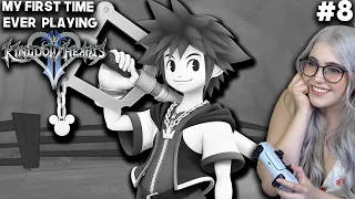 BLACK & WHITE! My First Time Playing Kingdom Hearts 2 | Timeless River | Full Playthrough