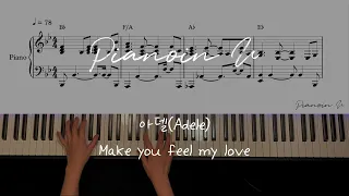 아델(Adele) - Make you feel my love / Piano Cover / Sheet