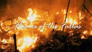 Flames of the Fallas - Las Fallas Festival - Valencia, Spain