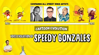 Voice Evolution of SPEEDY GONZALES - 68 Years Compared & Explained | CARTOON EVOLUTION