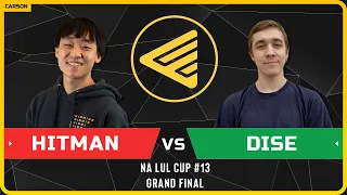 WC3 - B2W NA LUL Cup #13 - Grandfinal: [ORC] Hitman vs Dise [NE]
