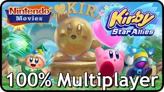 Kirby Star Allies - Everything (100% Multiplayer Walkthrough)