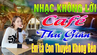 Hòa Tấu Guitar Cổ Điển Nhạc Trịnh Ko Lời➤Thư Giãn Ở Quán Cafe, Phòng Trà❤️EM LÀ CON THUYỀN KHÔNG BẾN