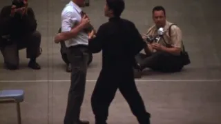 Bruce Lee six inch punch video.Arm strength of Bruce lee