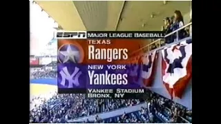 Texas Rangers @ New York Yankees - 1995 MLB Season Home Opener (Wednesday 26th April 1995)