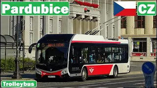 CZ - Pardubice trolleybus / Trolejbusy v Pardubicích 2018