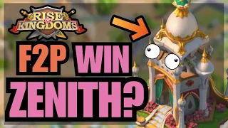 WIN the Zenith WITHOUT spending! [Win a Zenith in 2023] Rise of kingdoms