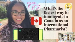 Fastest way to immigrate as a Pharmacist in Canada