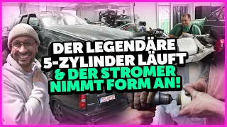 JP Performance - Der legendäre 5-Zylinder läuft & der Stromer nimmt Form an!