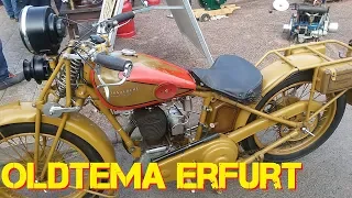 HUGE Vintage Motorcycle and Car Swap Meet and Show in Germany - OLDTEMA Erfurt