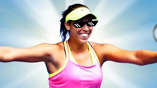 10 Times Madison Keys DESTROY top WTA tennis players (Relaxing)