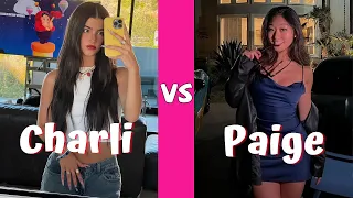 Charli D’amelio Vs Paige Taylors TikTok Dances Compilation