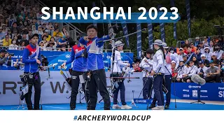 Korea v Chinese Taipei – recurve women team gold | Shanghai 2023 World Cup S2