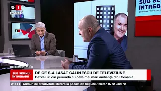 SUB SEMNUL ÎNTREBĂRII CU TURCESCU. FLORIN CĂLINESCU, DESPRE ARGENTINA, REVOLUȚIE, SCHENGEN, FACTURI