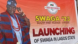 OFFICIAL LAUGHING OF SWAGA 23 SOUTH WEST AGENDA FOR TINUBU AS PRESIDENT