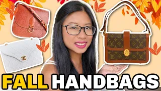 Top 9 FALL Designer Handbags That I ACTUALLY Used! Feat. Louis Vuitton + Chanel
