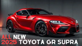 Finally Revealed! 2025 Toyota Supra with Monster Power!