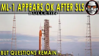 UPDATE!!  NASA reveals damage to ML-1 after Artemis launch!