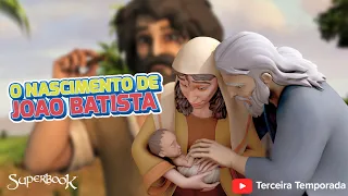 Superbook Português |O Nascimento de João Batista  | Temporada 3 Episódio 3 | (Versão Oficial em HD)