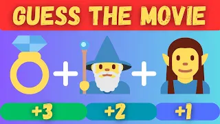 Guess the Movie by EMOJI | 30 Movies | EMOJI QUIZ