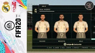 FIFA 20 | La Liga 19-20 Real Madrid vs Granada CF | Gameplay PC