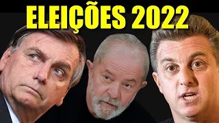 Luciano HUCK perde para BOLSONARO, LULA, MORO e CIRO em nova pesquisa eleitoral