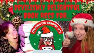 December TBR + Christmas Evil Readathon Ideas (Winter Horror Book Recommendations + Non-horror Recs)