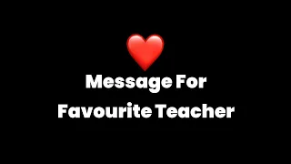 Best Lines For Favourite Teacher - KKSB | Hindi Poetry | Favourite Teacher Poetry