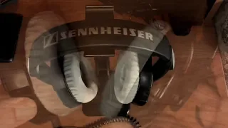 Sennheiser HD 215  headphone cushions Замена амбушюр