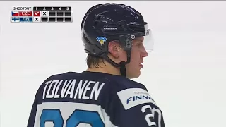 Suomi -Tshekki Rangaistuslaukauskilpailu (U20 JÄÄKIEKON MM 2018)