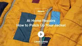 At Home Repairs | How to Patch Up Your Jacket