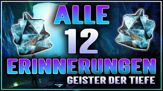 Alle Erinnerungen der Dunkelheit Fundorte im Geister der Tiefe Dungeon Destiny 2 Saison 21 (GER/PS5)