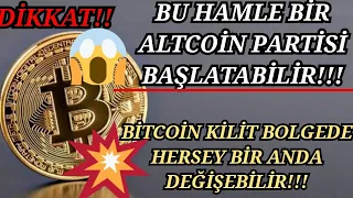 BITCOIN YINE KILIT BÖLGEDE ALAN KIRILIR ISE ALTCOIN PARTI BASLAYABILIR BORSA FOREX XRP XLM SXP ONT