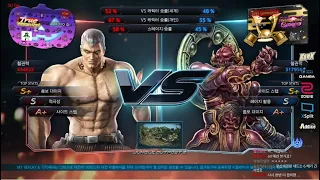 Multi (bryan) VS eyemusician (yoshimitsu) - Tekken 7 Season 4