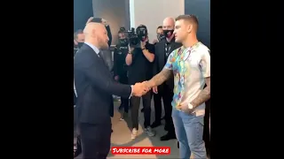 UFC 264 - The Notorious Conor McGregor showed respect to Dustin poirier after the full fight