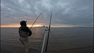 Sunset at Silloth | Solway Beach Fishing | Cumbria